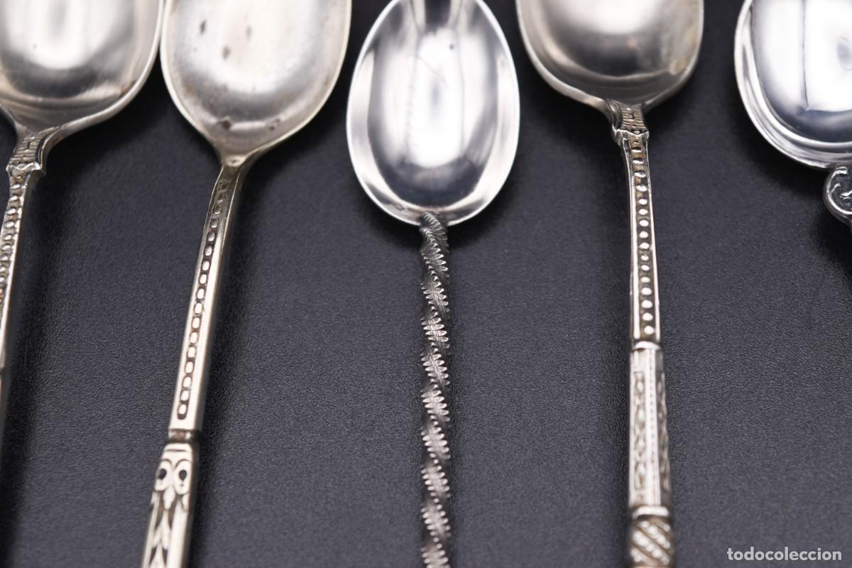 Antig&uuml;edades: Cucharas de distintos materiales - Foto 6
