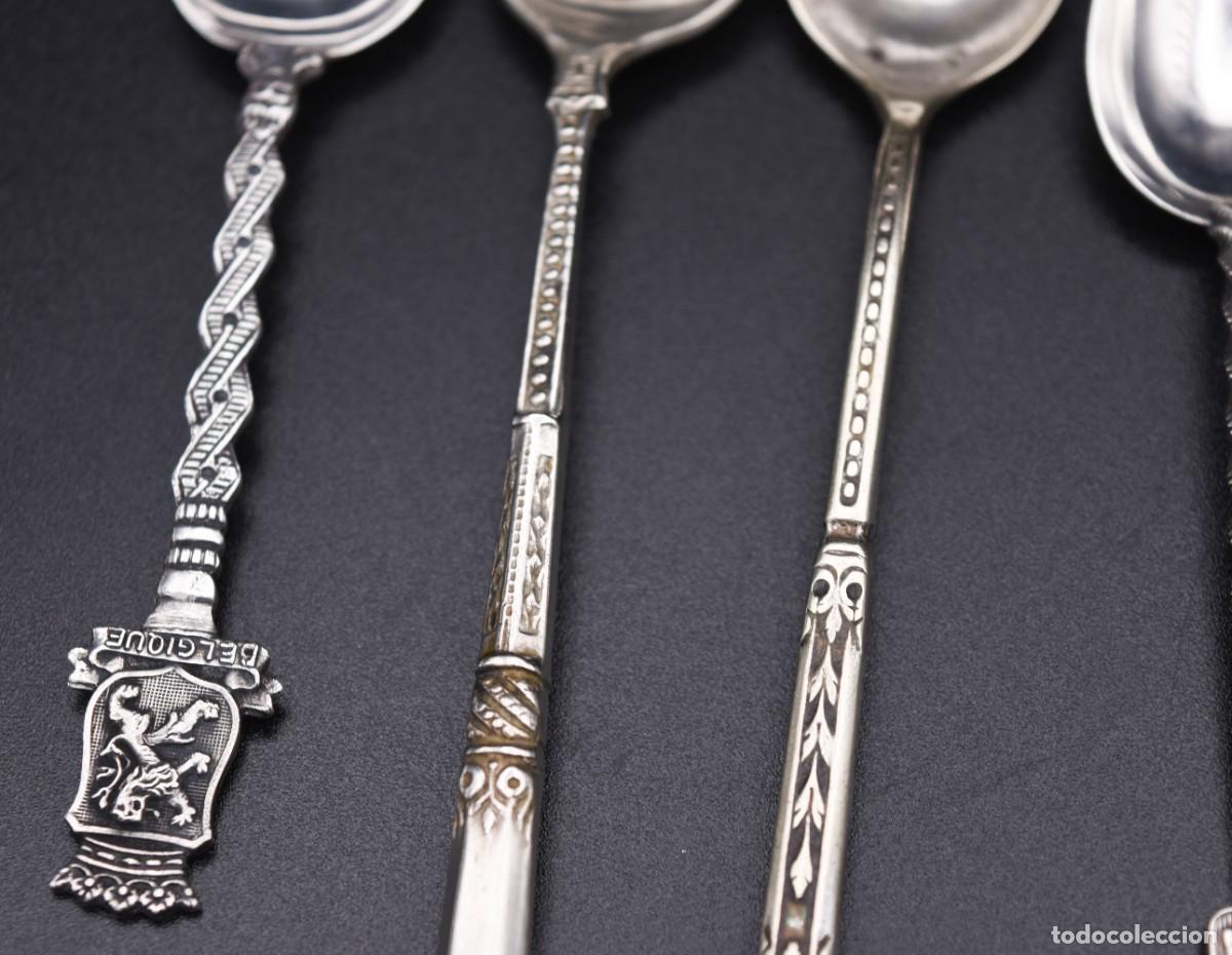 Antig&uuml;edades: Cucharas de distintos materiales - Foto 7