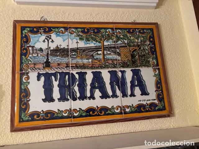Antig&uuml;edades: Azulejo decorativo Triana - Foto 1