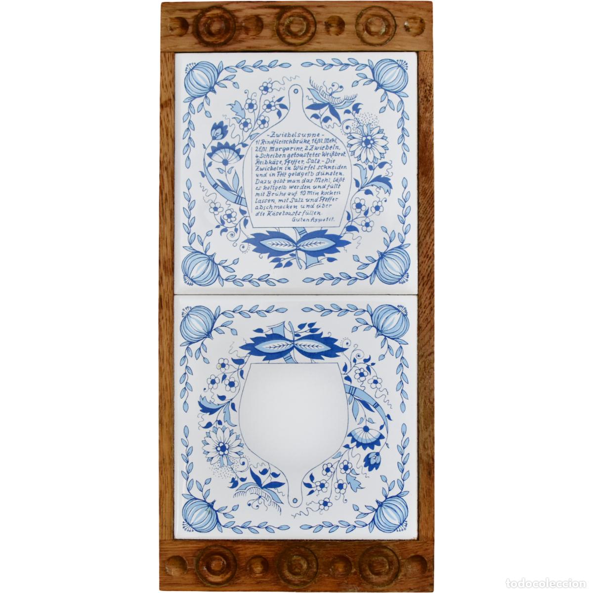 Antig&uuml;edades: Salvamanteles antiguo de azulejos