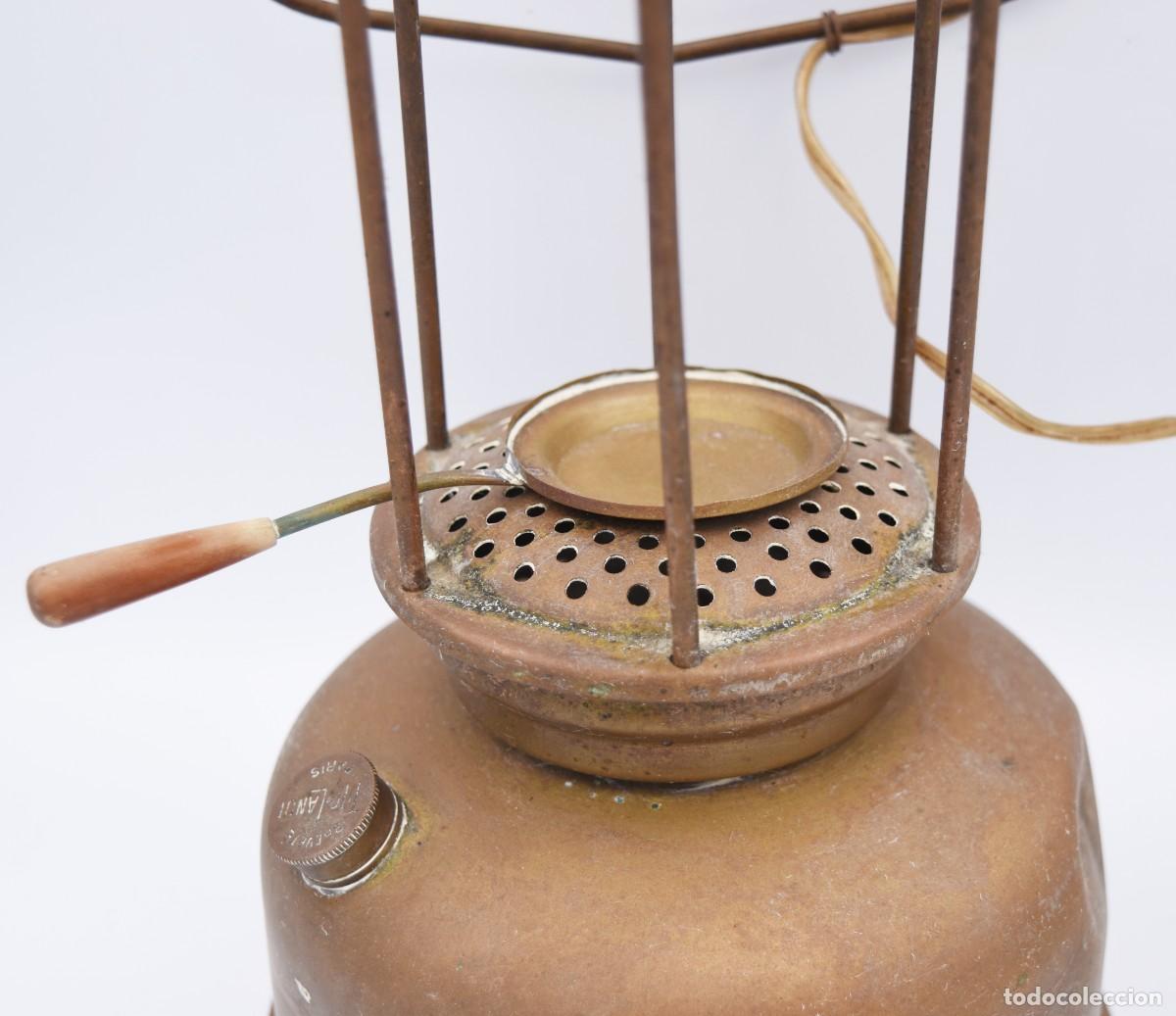 Antig&uuml;edades: L&aacute;mpara de combustible francesa - Foto 4