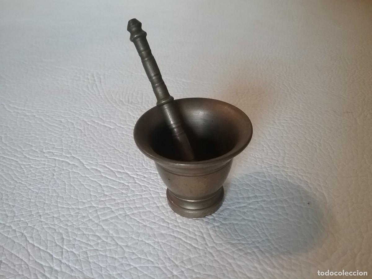 Antiquit&auml;ten: Almirez de bronce peque&ntilde;o