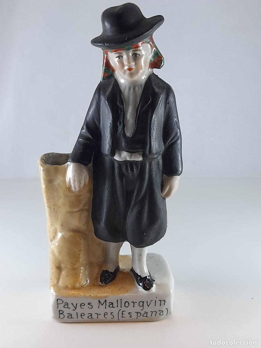 Antig&uuml;edades: Palillero porcelana PAYES MALLORQUIN