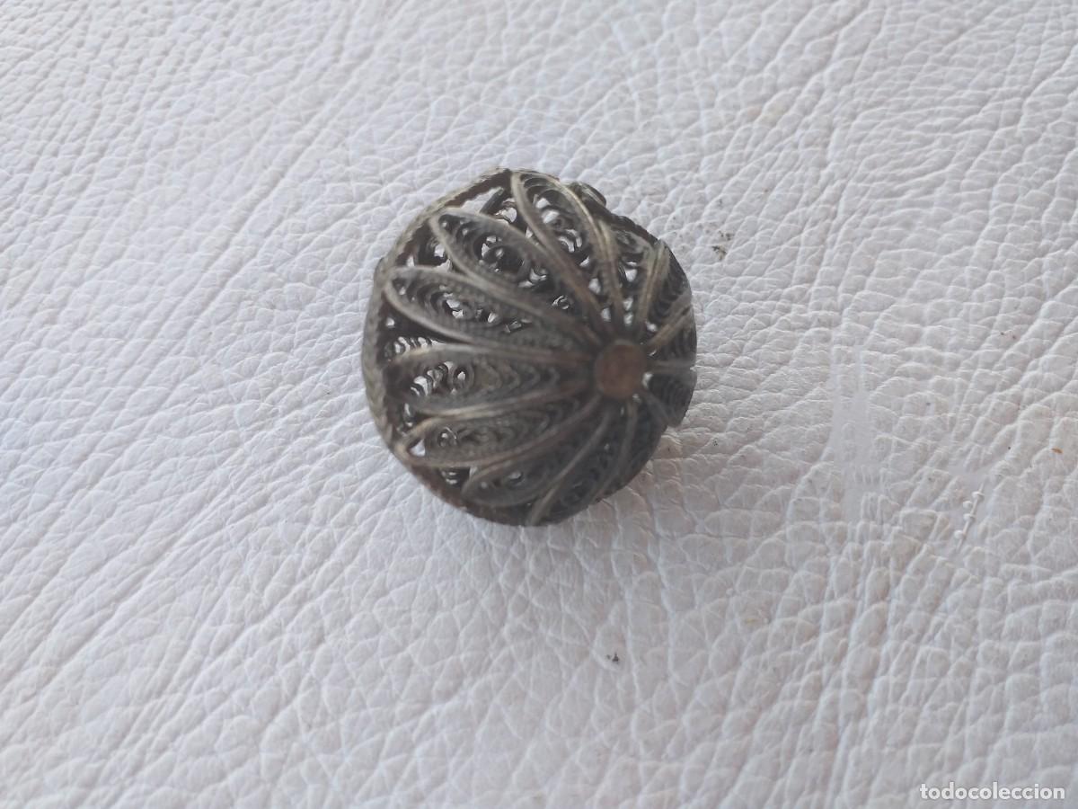 Oggetti Antichi: ANTIGUO CASCABEL O SONAJERO FILIGRANA PLATA