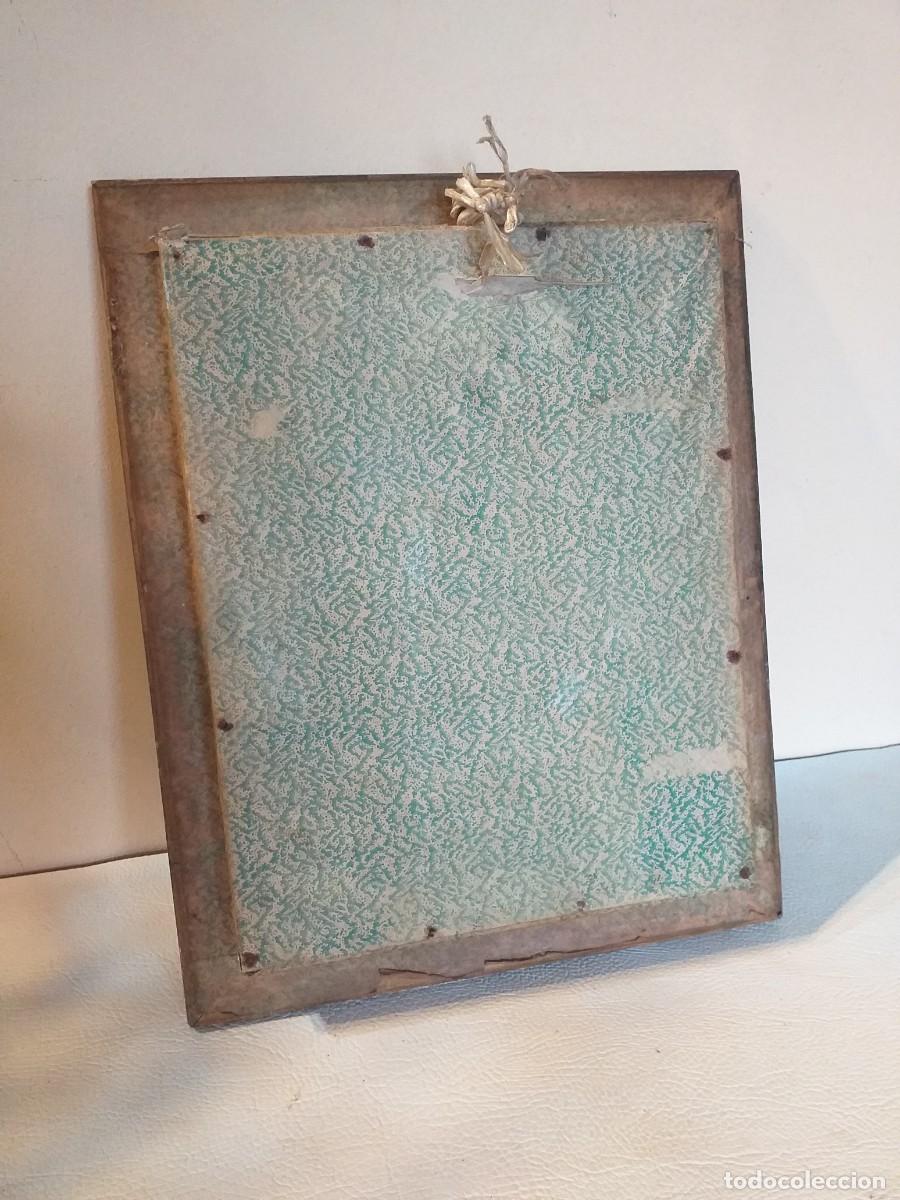 Antig&uuml;edades: CURIOSO CUADRO RELIGIOSO TRIDIMENSIONAL 3 EN 1 - Foto 5