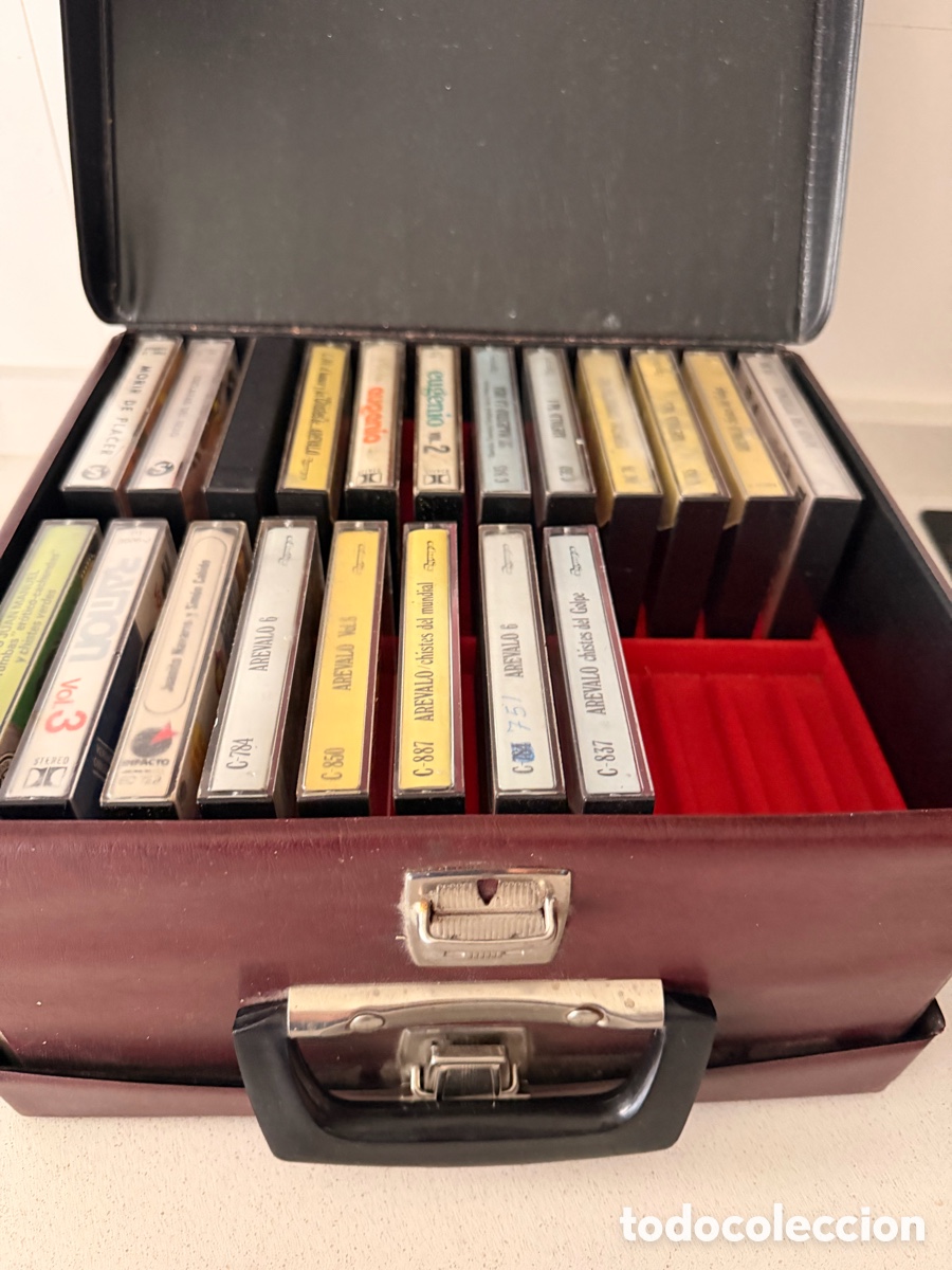 Antig&uuml;edades: Malet&iacute;n porta casette - Foto 2