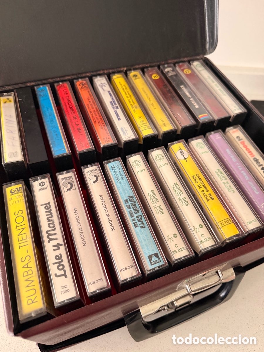 Antig&uuml;edades: Malet&iacute;n porta casette - Foto 6