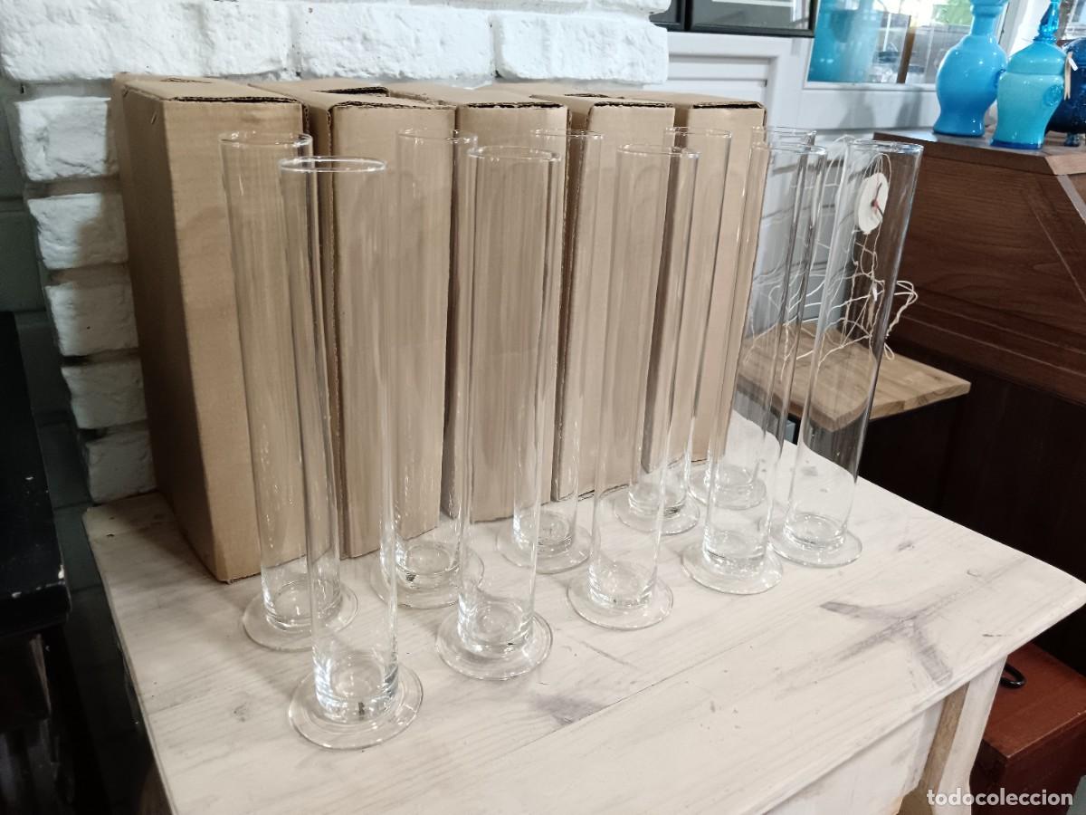 Antig&uuml;edades: LOTE DE 10 PROBETAS DE FARMACIA/LABORATORIO DE 500ML