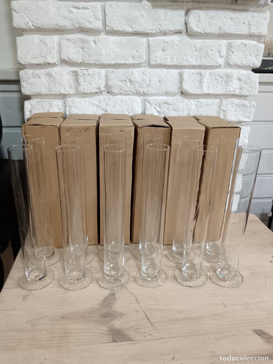Antig&uuml;edades: LOTE DE 12 PROBETAS DE FARMACIA/LABORATORIO DE 250ML
