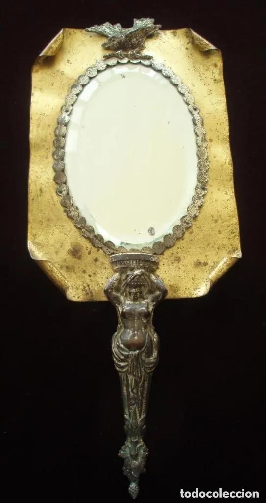 Antig&uuml;edades: ESPEJO DE MANO. BELLE &Eacute;POQUE. HACIA 1920.