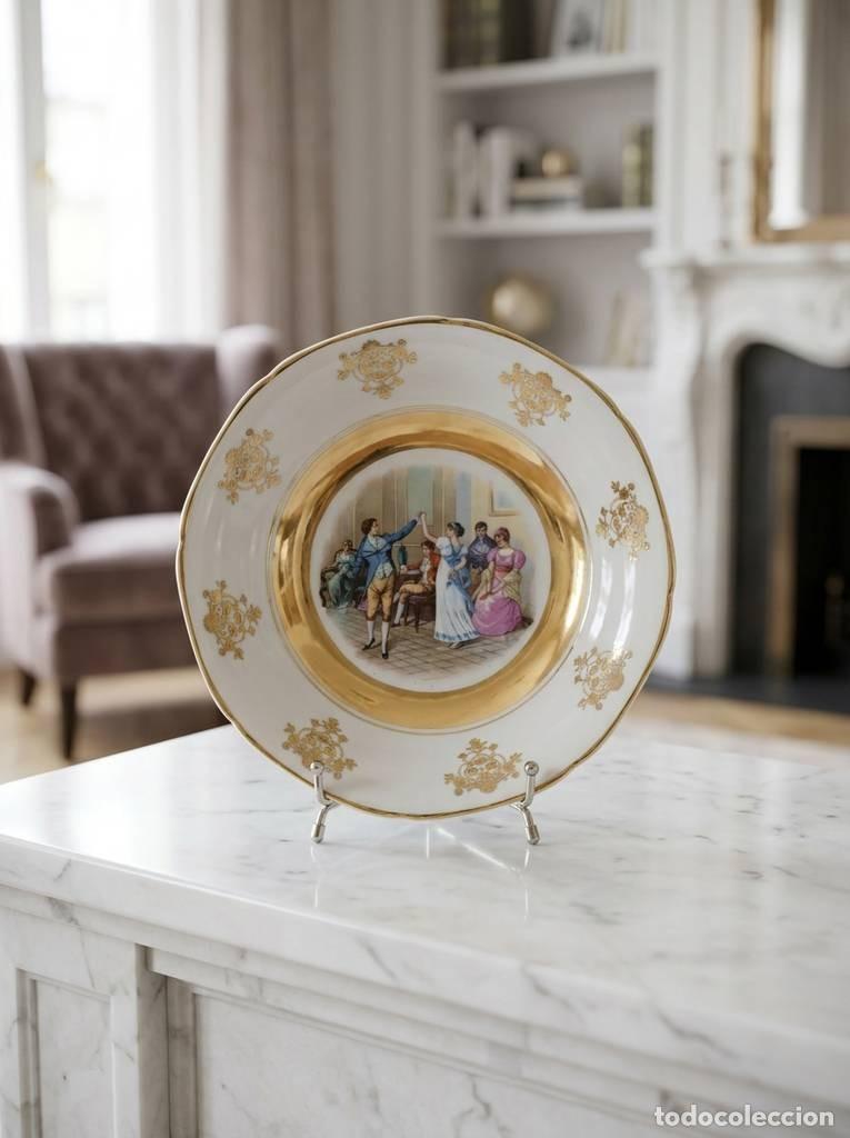 Antig&uuml;edades: FUENTE DE PORCELANA VINTAGE