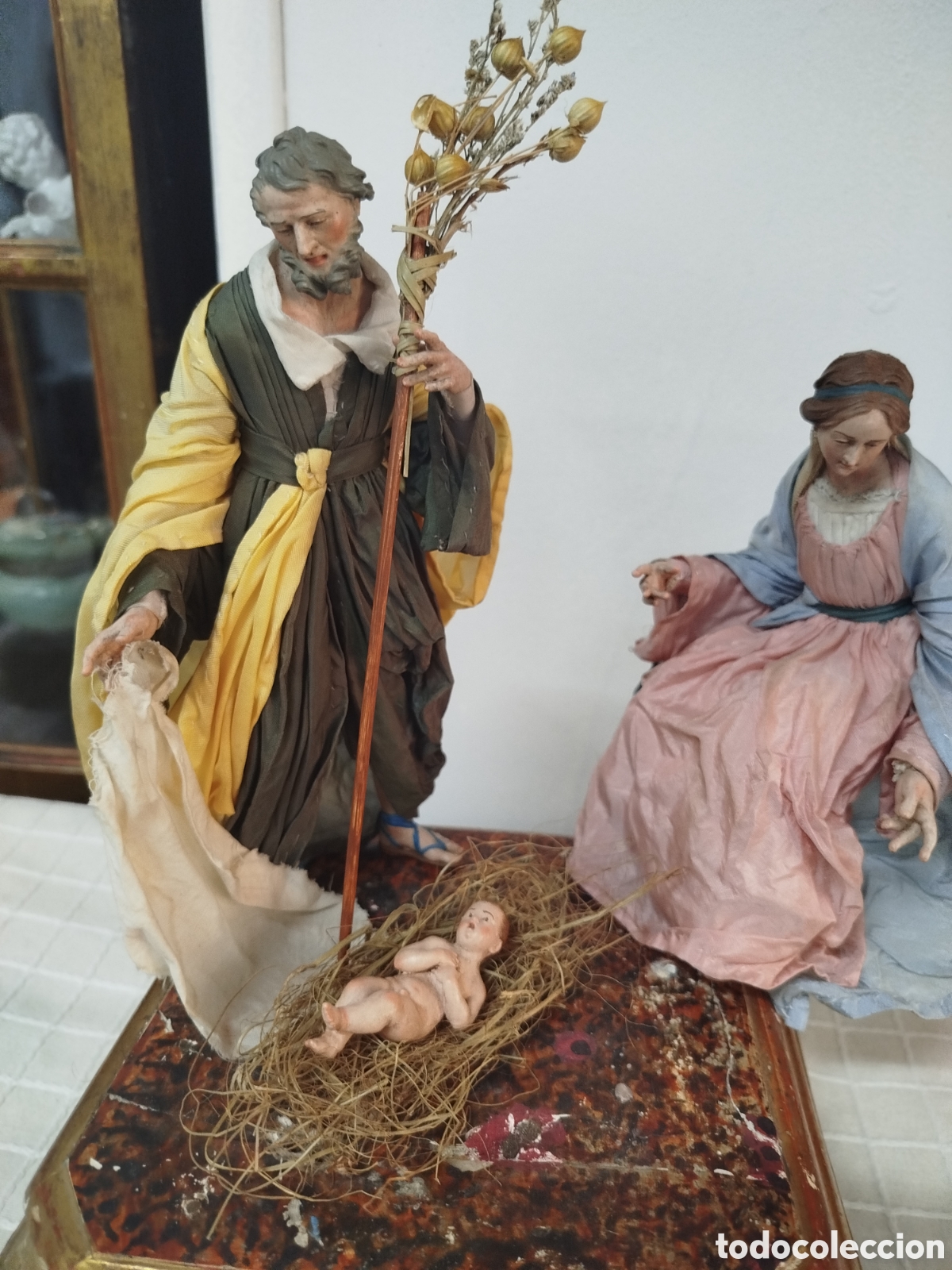 Antig&uuml;edades: Nacimiento napolitano de terracota