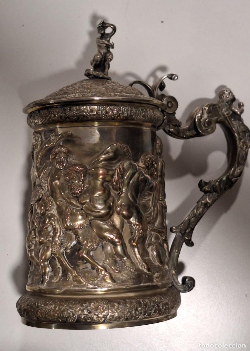 Antig&uuml;edades: Excepcional tankard Christofle.