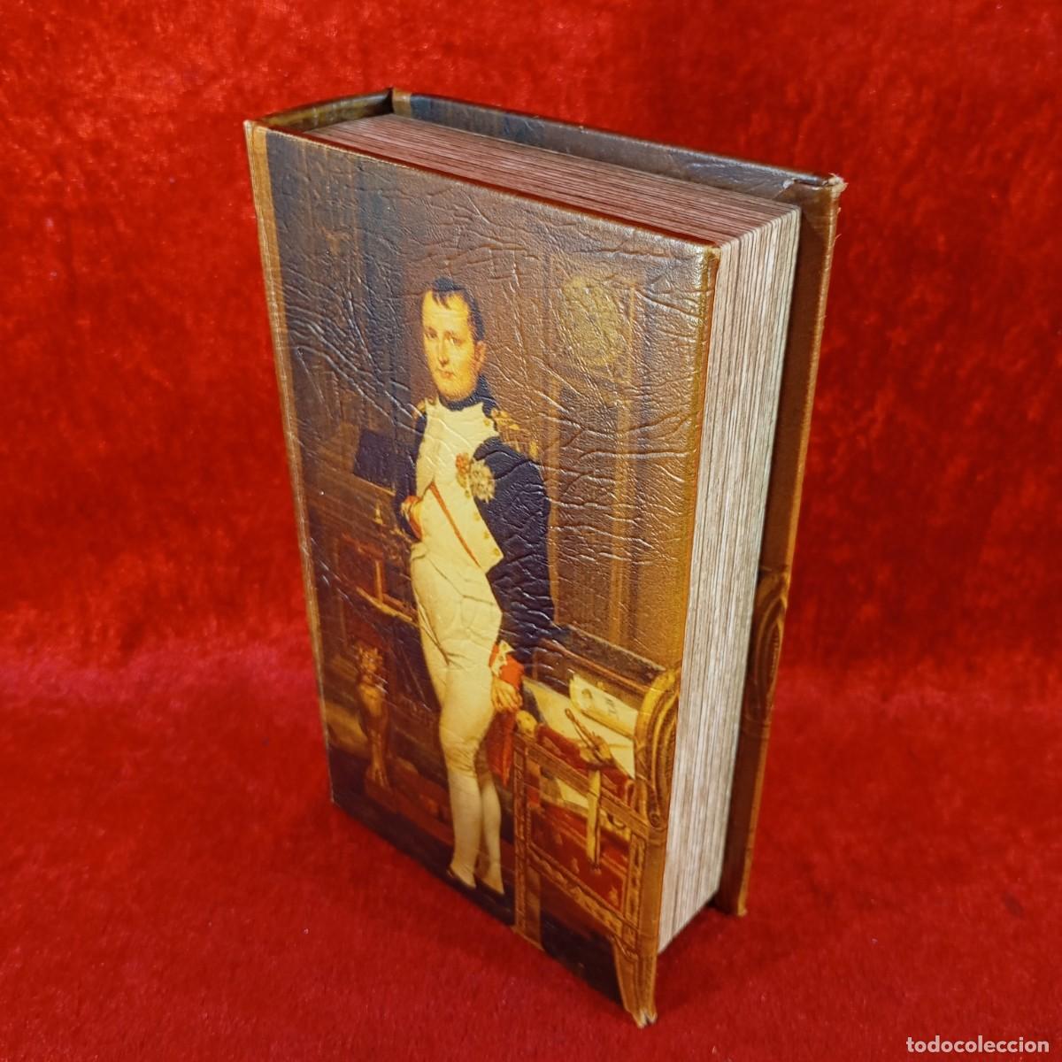 Antig&uuml;edades: JOYERO - CAJA SECRETA DENTRO DE UN LIBRO DE NAPOLE&Oacute;N BONAPARTE - 21 CM
