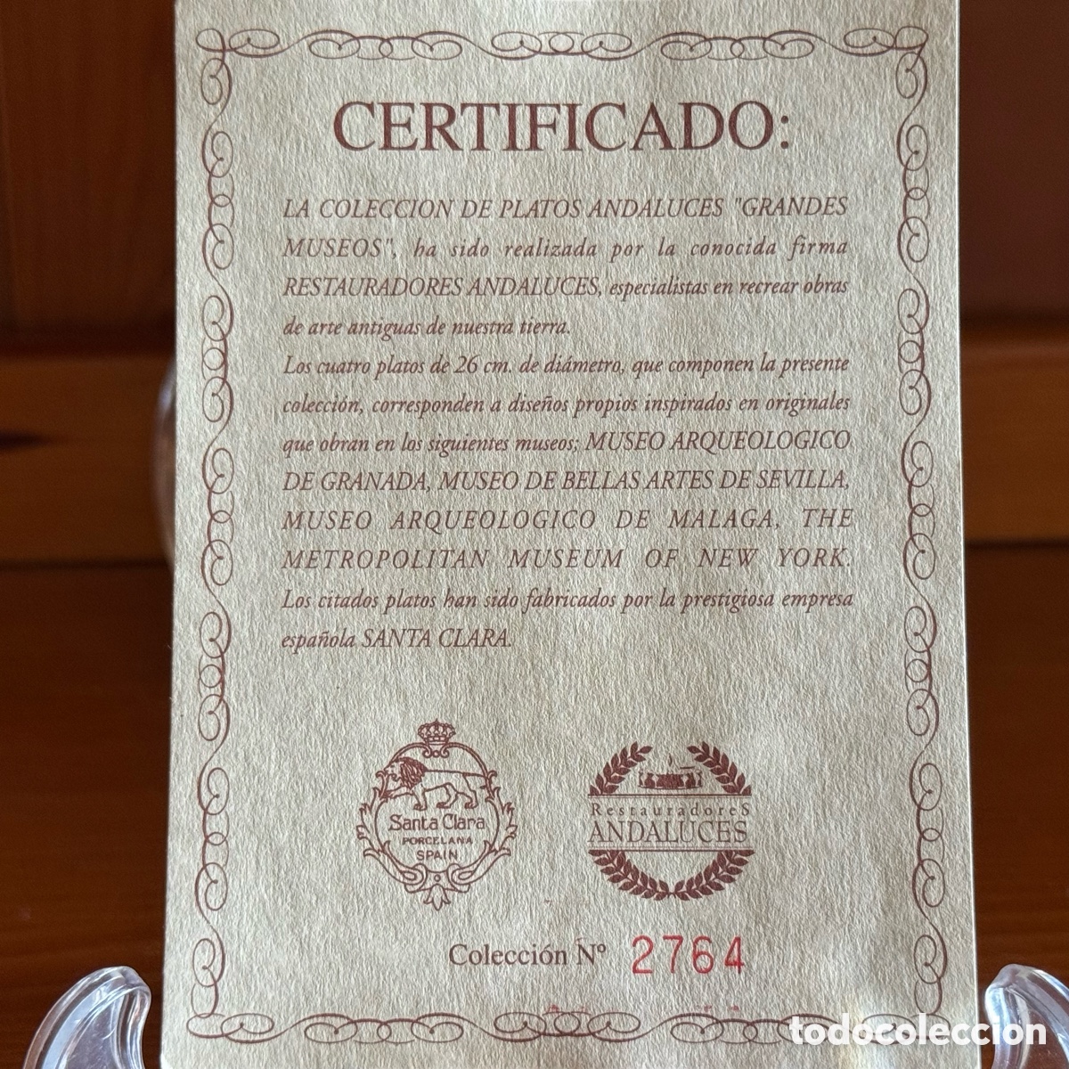 Antig&uuml;edades: Platos andaluces &ldquo;Grandes Museos&rdquo; - Foto 5