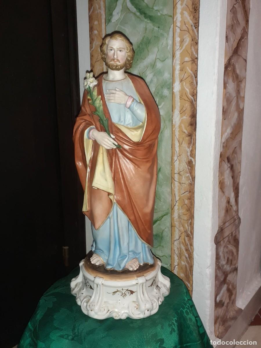 Antig&uuml;edades: Antigua figura de San Jos&eacute;