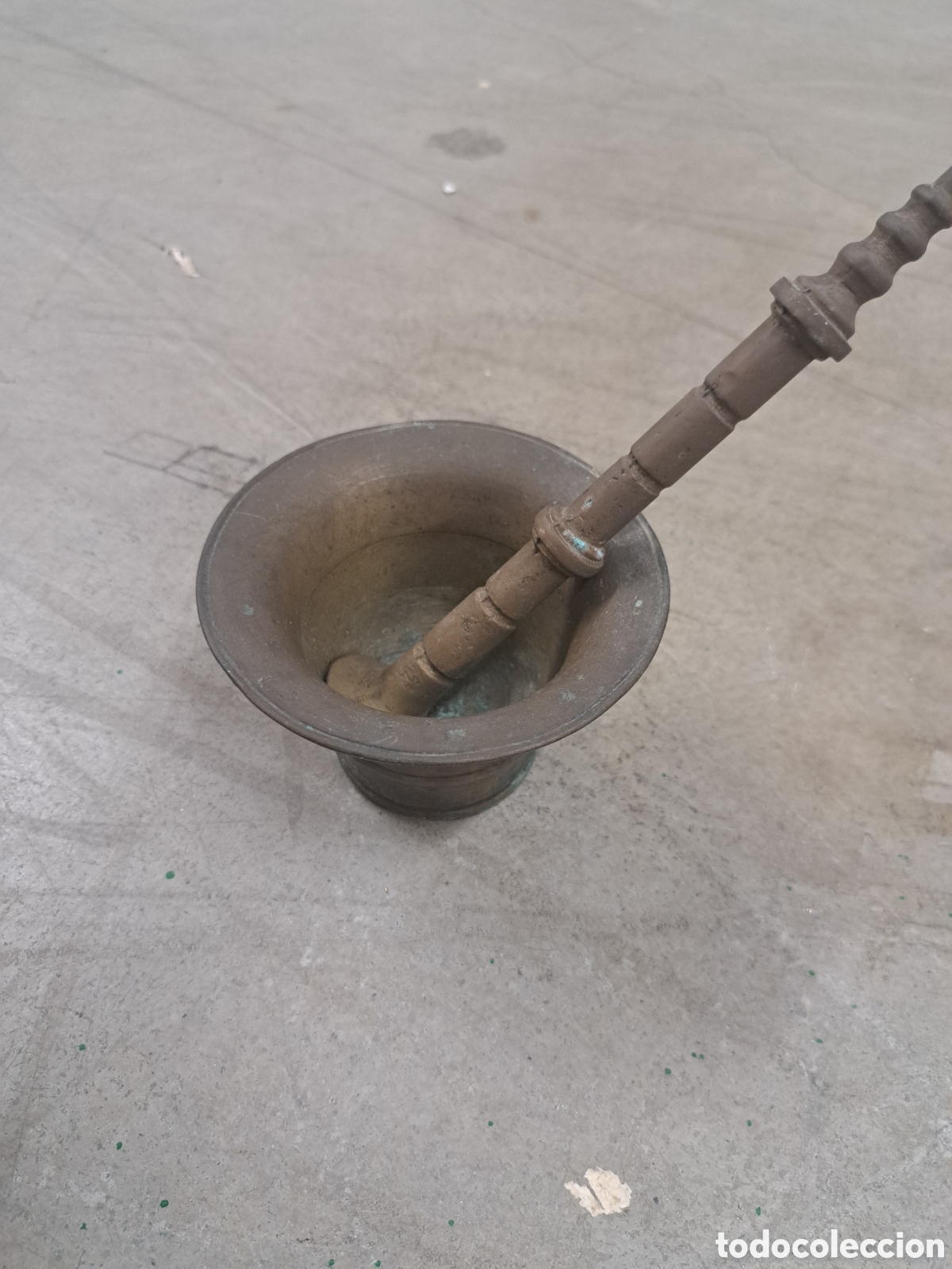 Antig&uuml;edades: Jml Precioso y Antiguo Mortero de Bronce