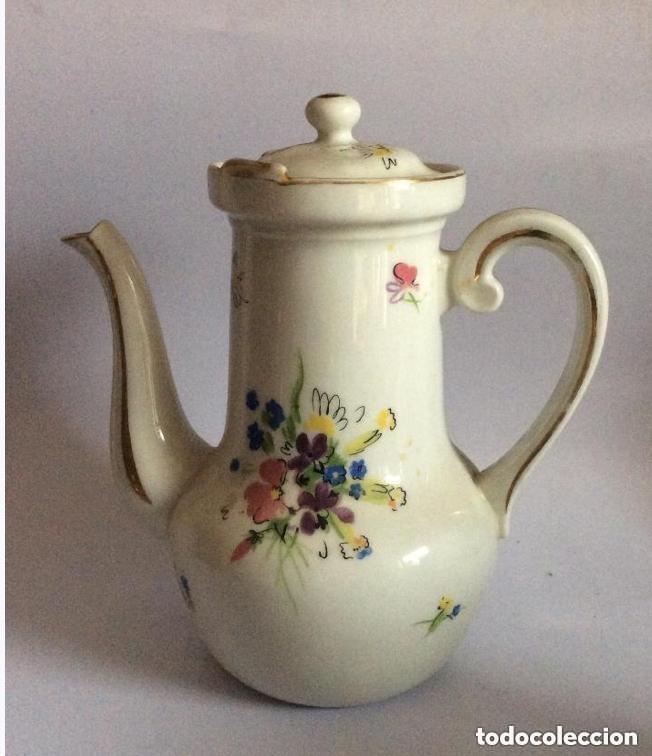 Antiques: PRECIOSO TETERA EN PORCELANA DE LIMOGES,MARCA EN LA BASE
