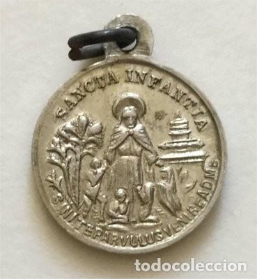 Antiquit&auml;ten: Antigua medalla devocional de la Santa Infancia