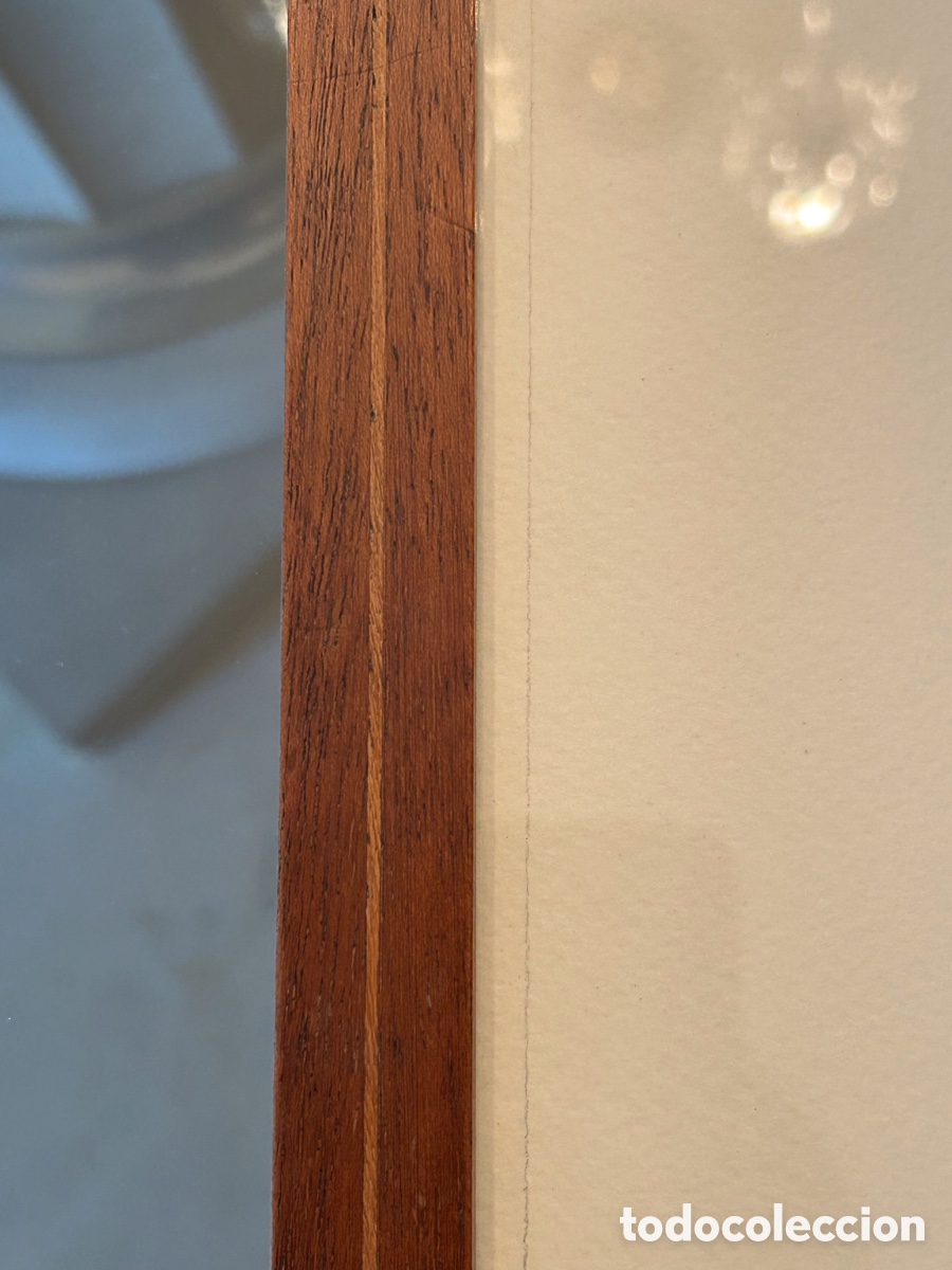 Antig&uuml;edades: Marco mallorqu&iacute;n de madera - Foto 4