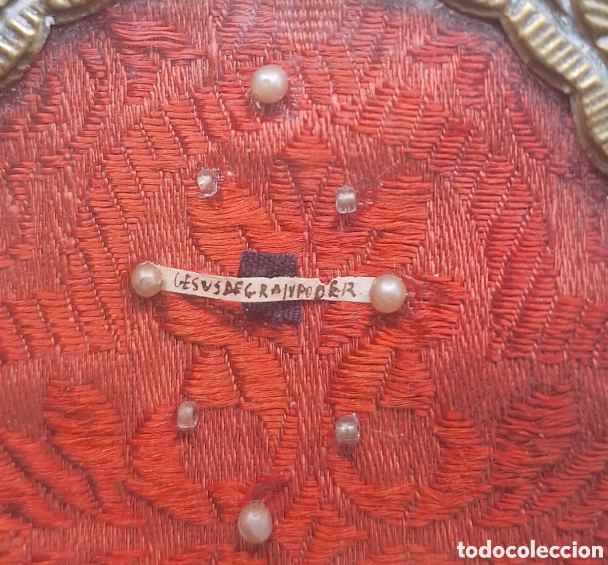 Antig&uuml;edades: Antiguo Relicario de Jes&uacute;s del Gran Poder y la Virgen de la Macarena - Foto 8
