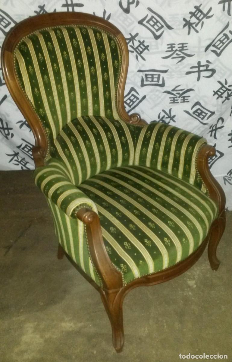 Antig&uuml;edades: SILL&Oacute;N BUTAC&Oacute;N TIPO ISABELINO - Foto 2