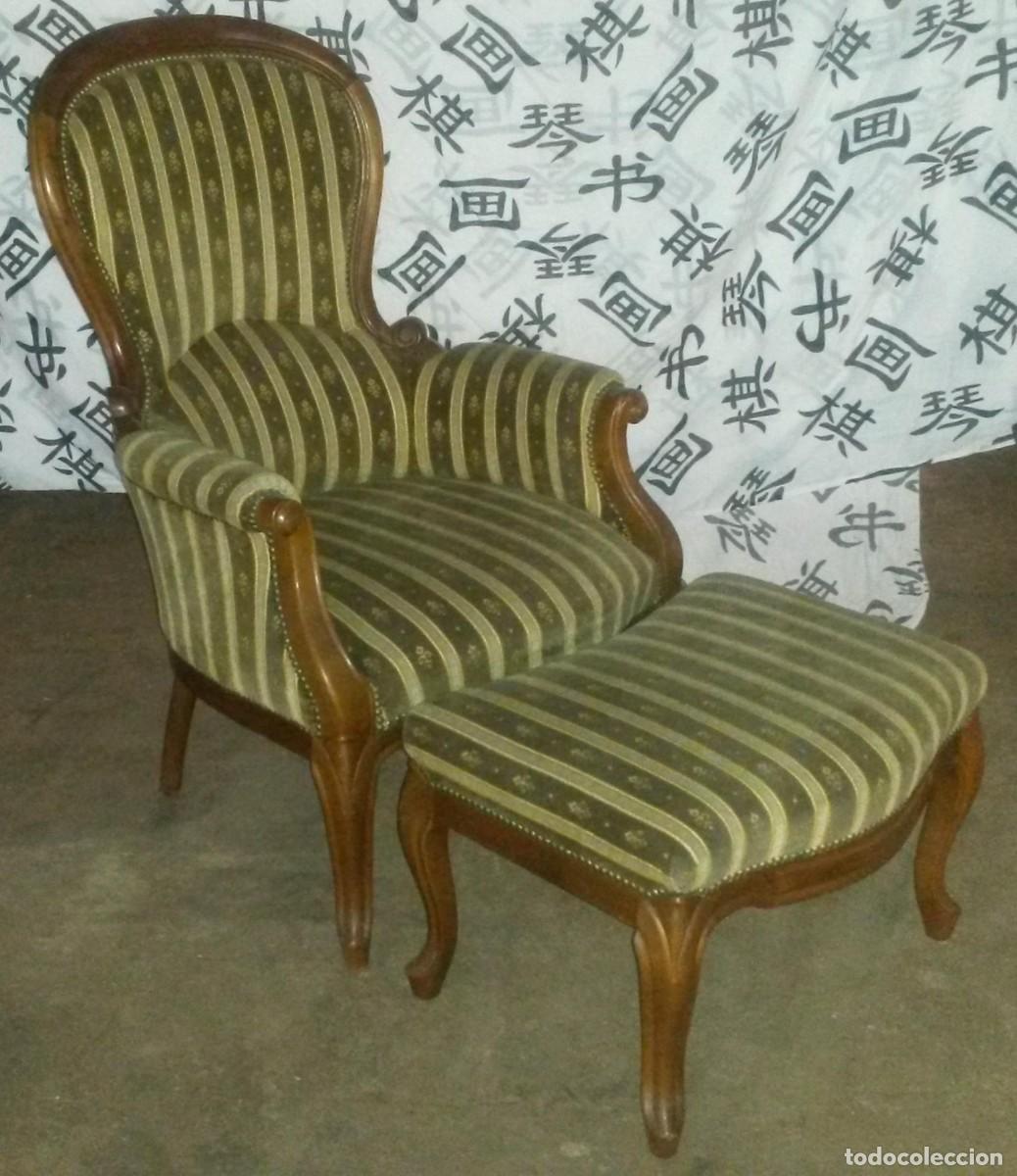 Antig&uuml;edades: SILL&Oacute;N BUTAC&Oacute;N TIPO ISABELINO - Foto 1