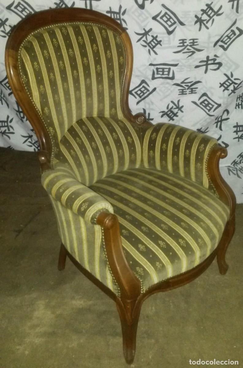 Antig&uuml;edades: SILL&Oacute;N BUTAC&Oacute;N TIPO ISABELINO - Foto 3