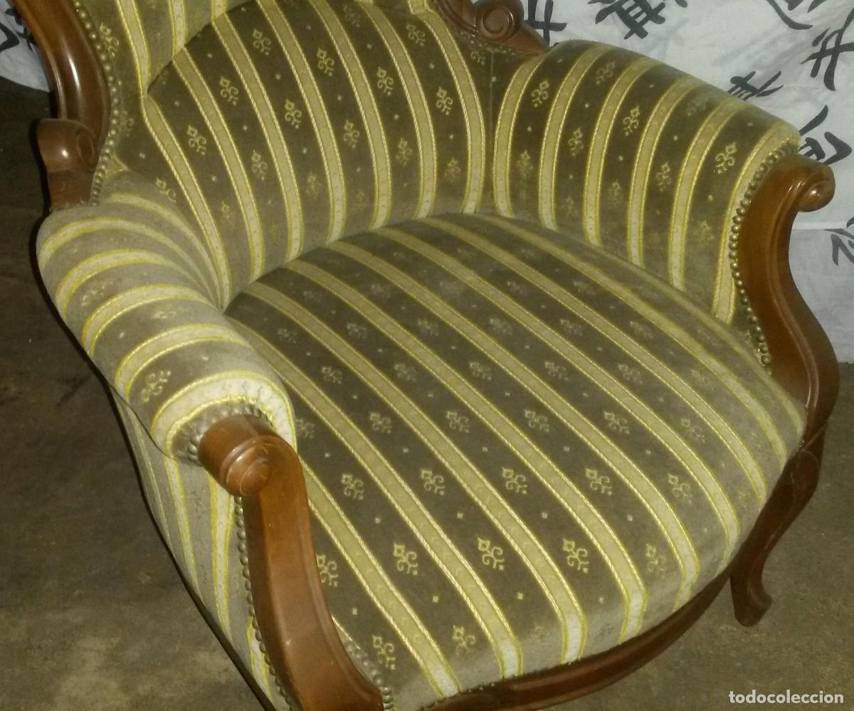 Antig&uuml;edades: SILL&Oacute;N BUTAC&Oacute;N TIPO ISABELINO - Foto 4