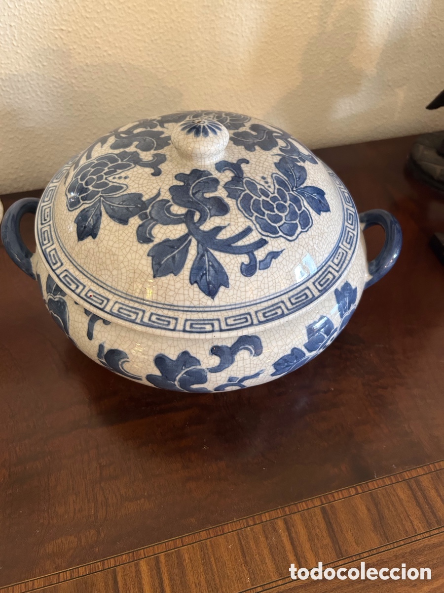 Antig&uuml;edades: Elegante sopera oriental