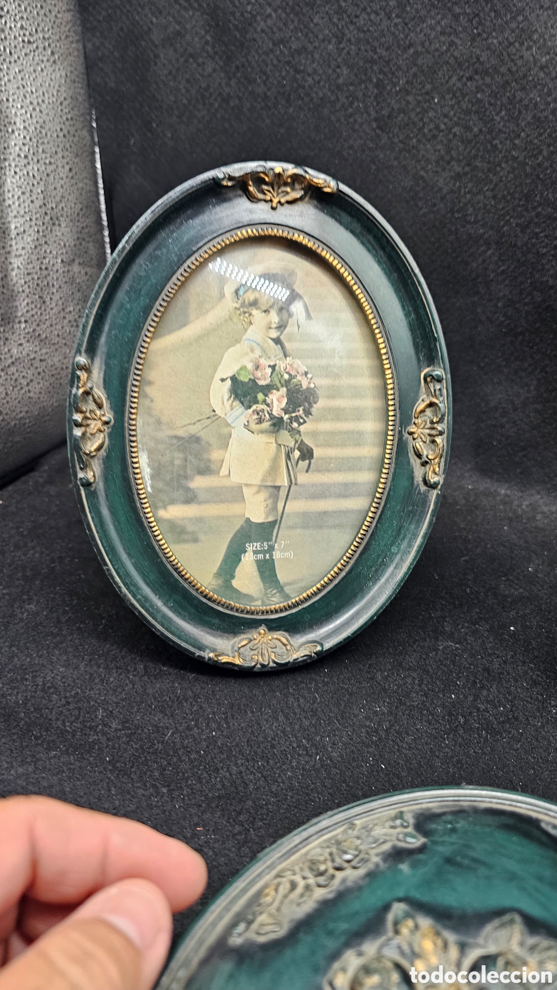 Antig&uuml;edades: Conjunto vintage de resina - Foto 7