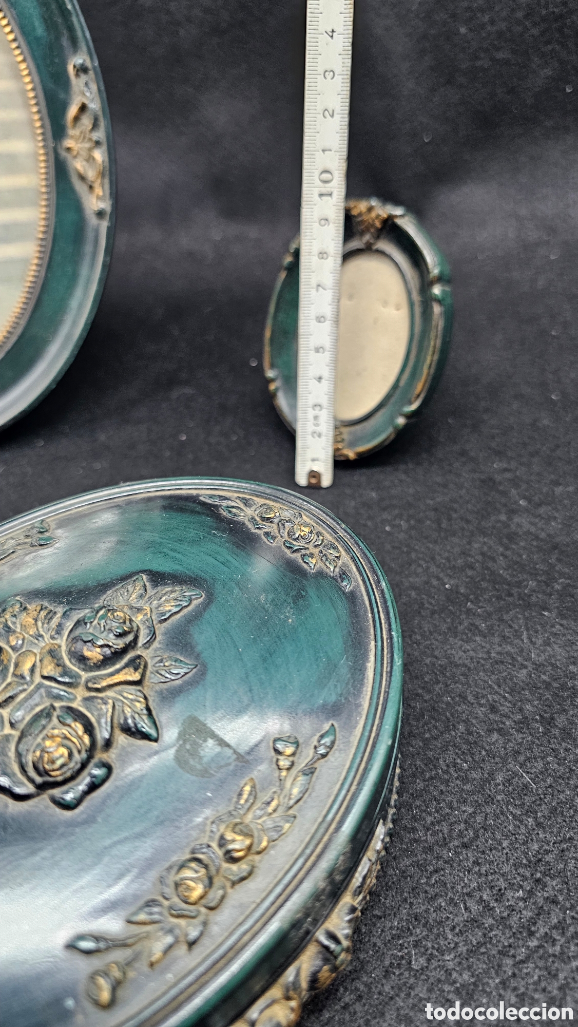 Antig&uuml;edades: Conjunto vintage de resina - Foto 11