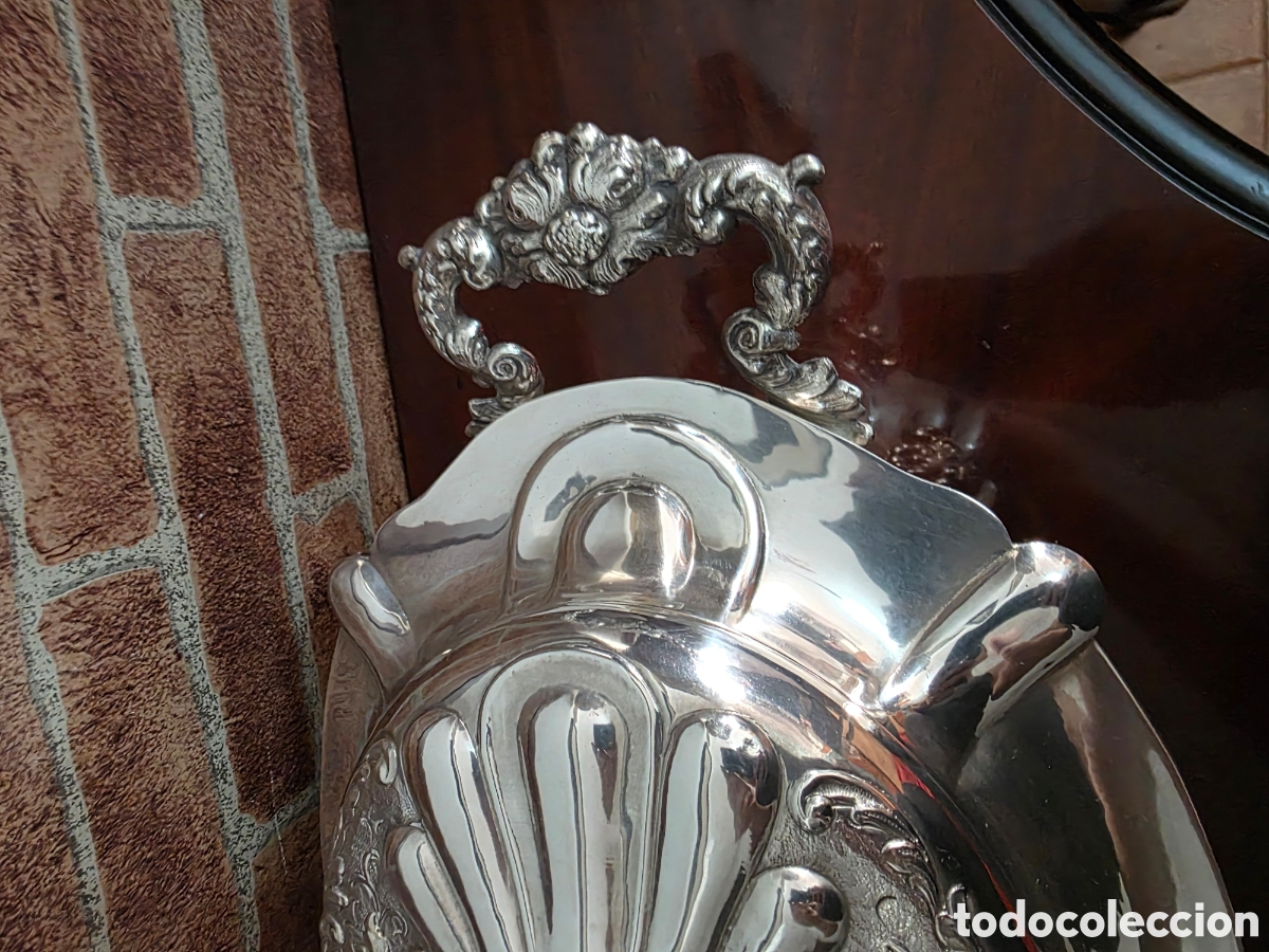 Antig&uuml;edades: Sopera silver plated (Alpaca) - Foto 2
