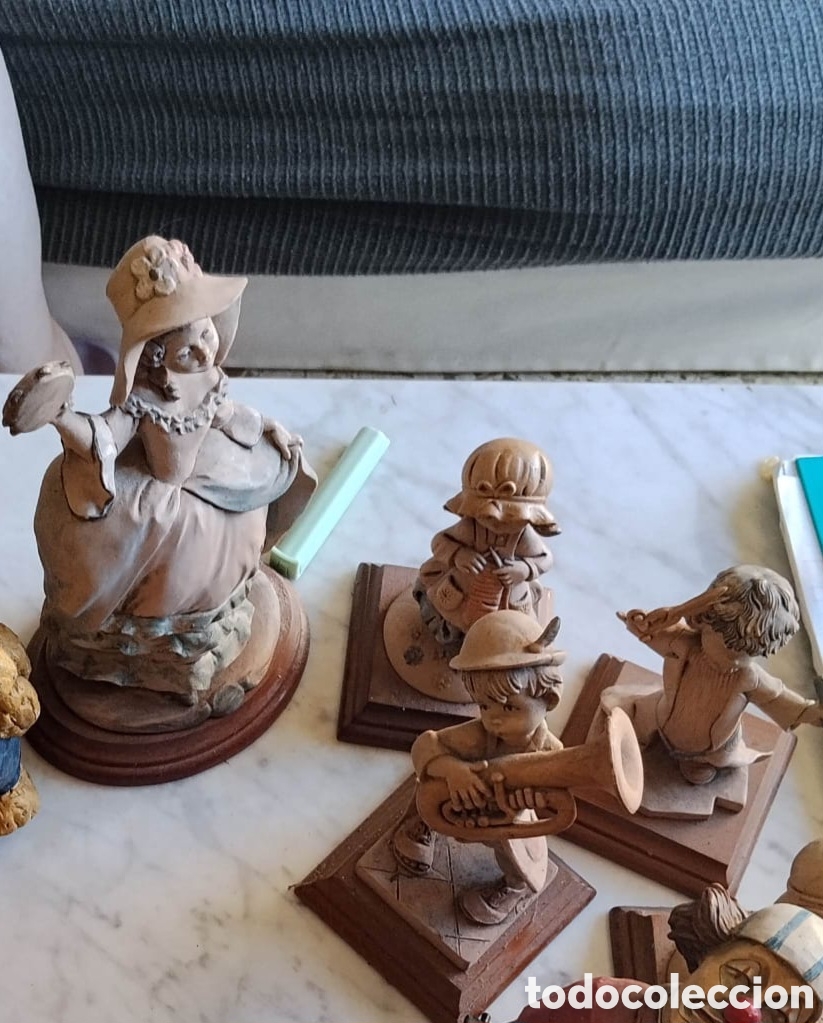 Antig&uuml;edades: Figuras de fontanini tradicional hecho a mano - Foto 1