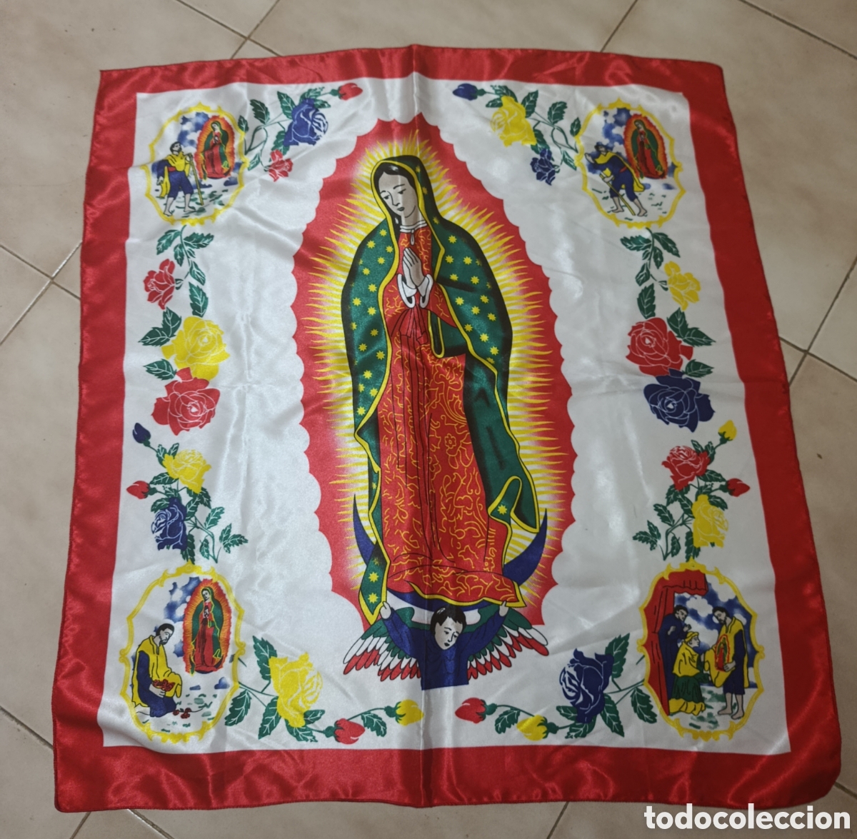 Antiques: GUADALUPE VIRGEN pa&ntilde;uelo