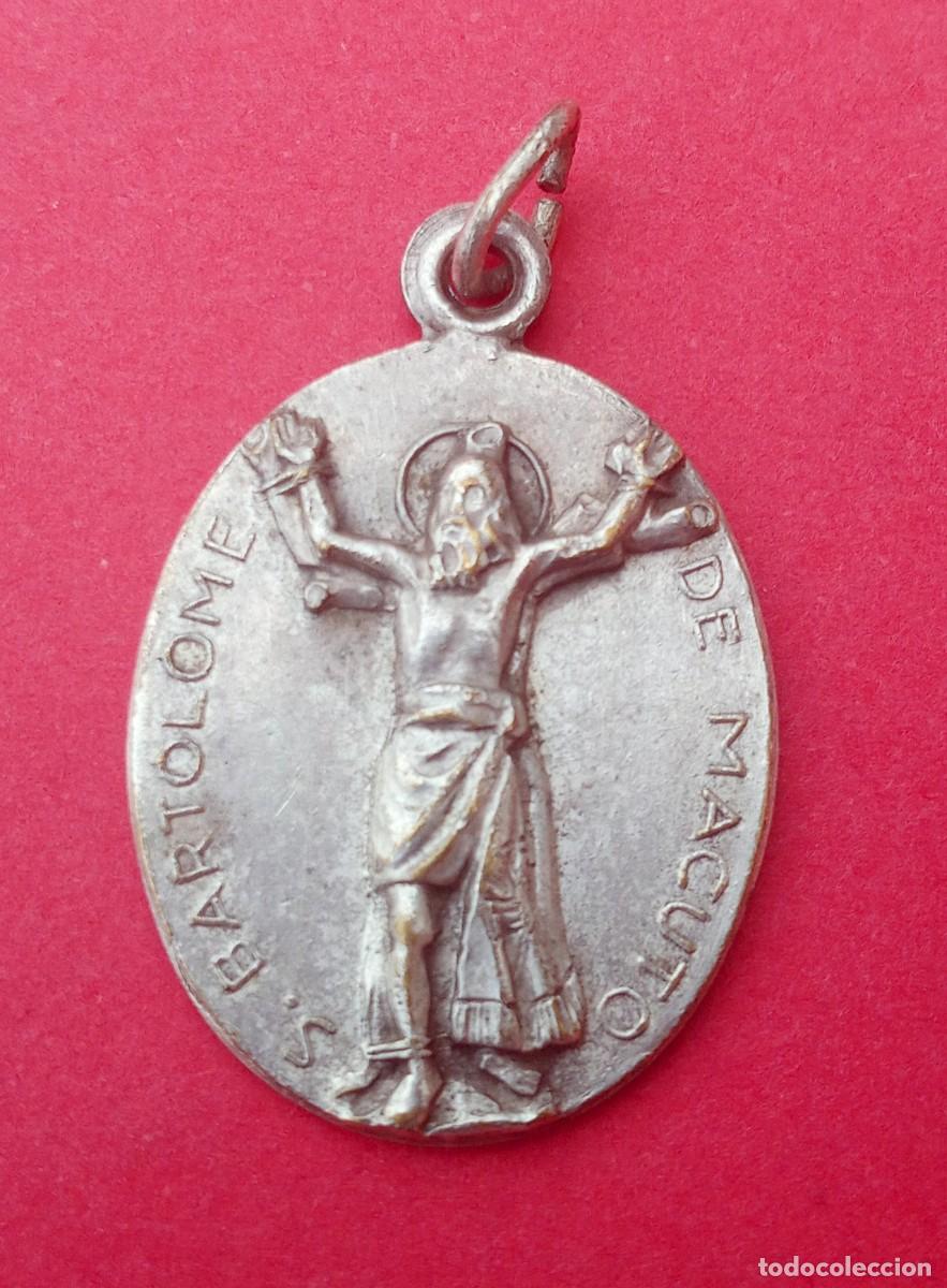 Antig&uuml;edades: Medalla de San Bartolom&eacute;.