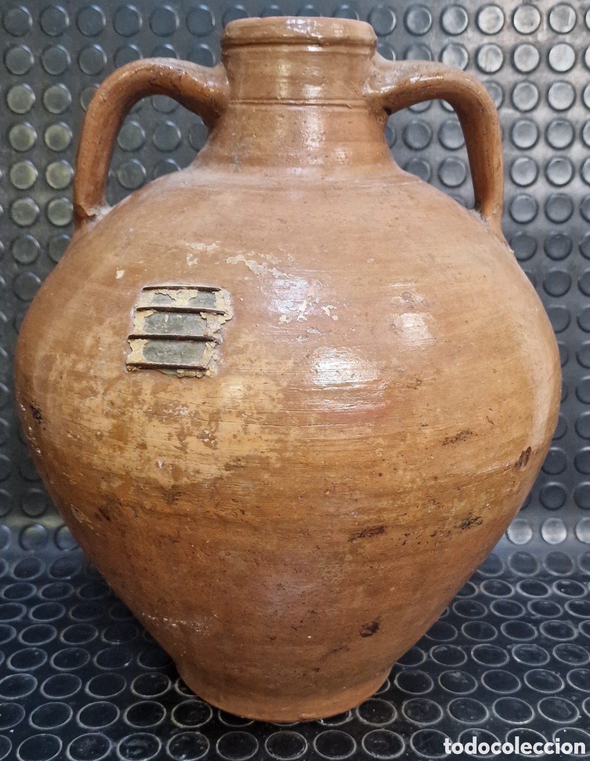 Antig&uuml;edades: C&aacute;ntaro de cer&aacute;mica de Miravet (Tarragona)