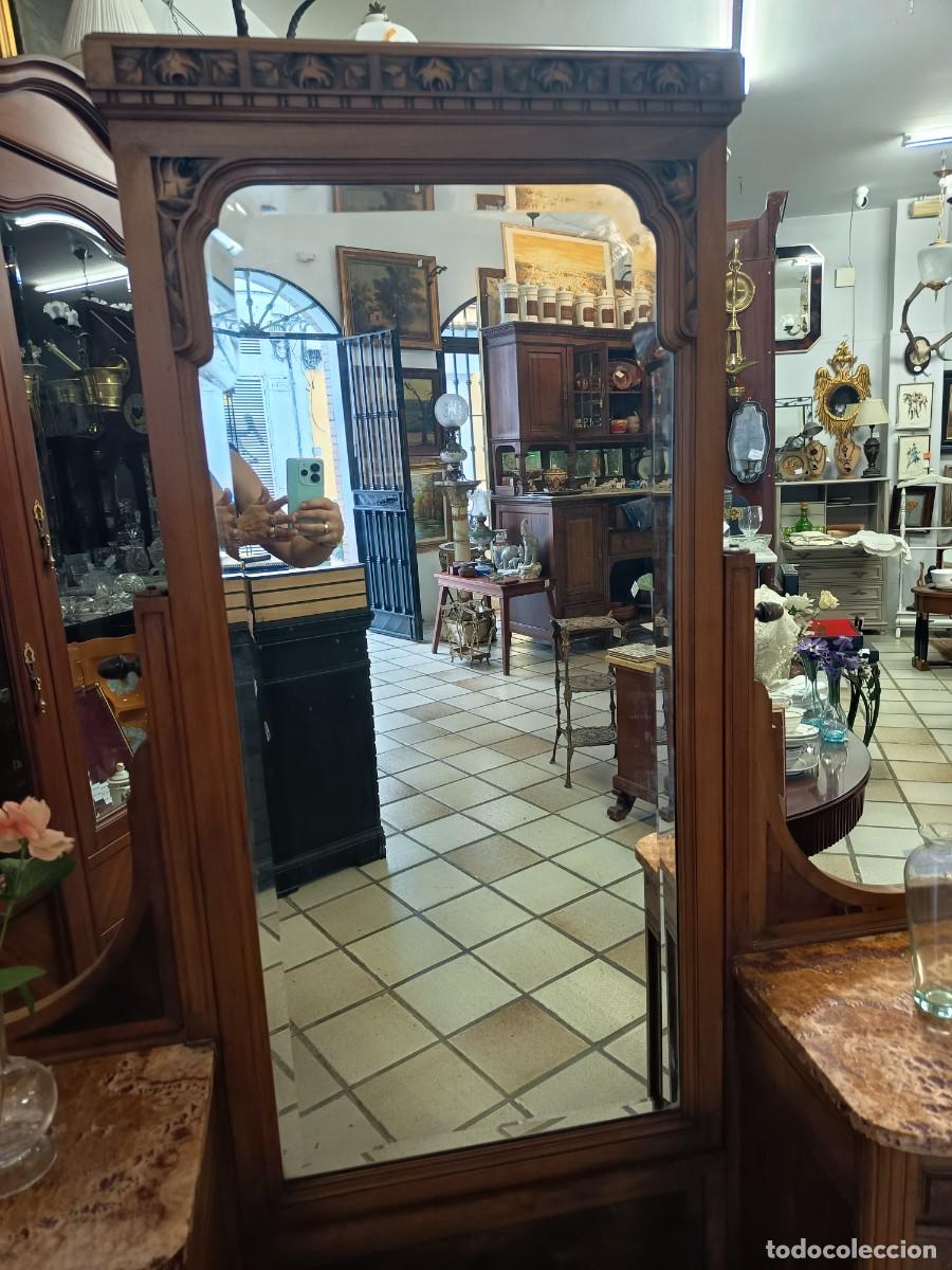 Antig&uuml;edades: Peinadora Art D&eacute;co de nogal - Foto 2