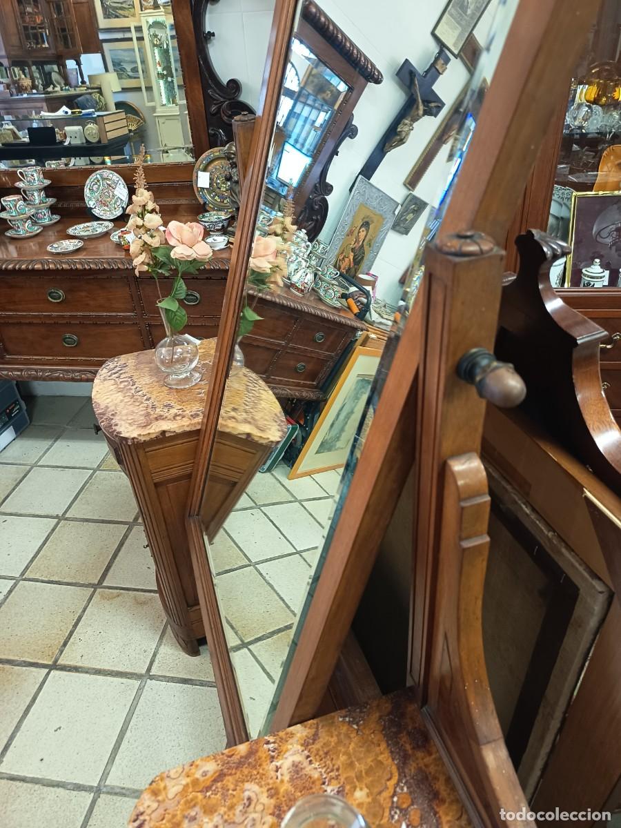 Antig&uuml;edades: Peinadora Art D&eacute;co de nogal - Foto 3