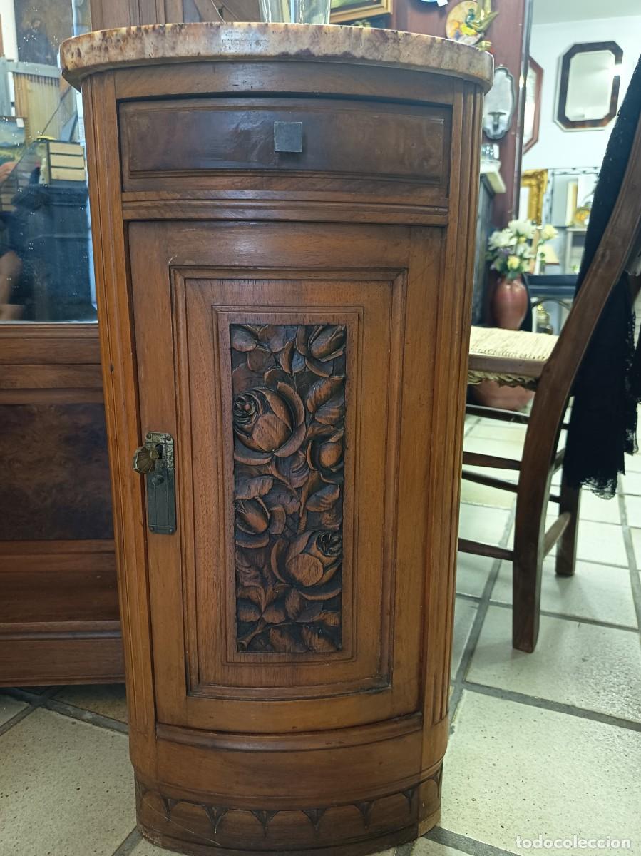 Antig&uuml;edades: Peinadora Art D&eacute;co de nogal - Foto 12