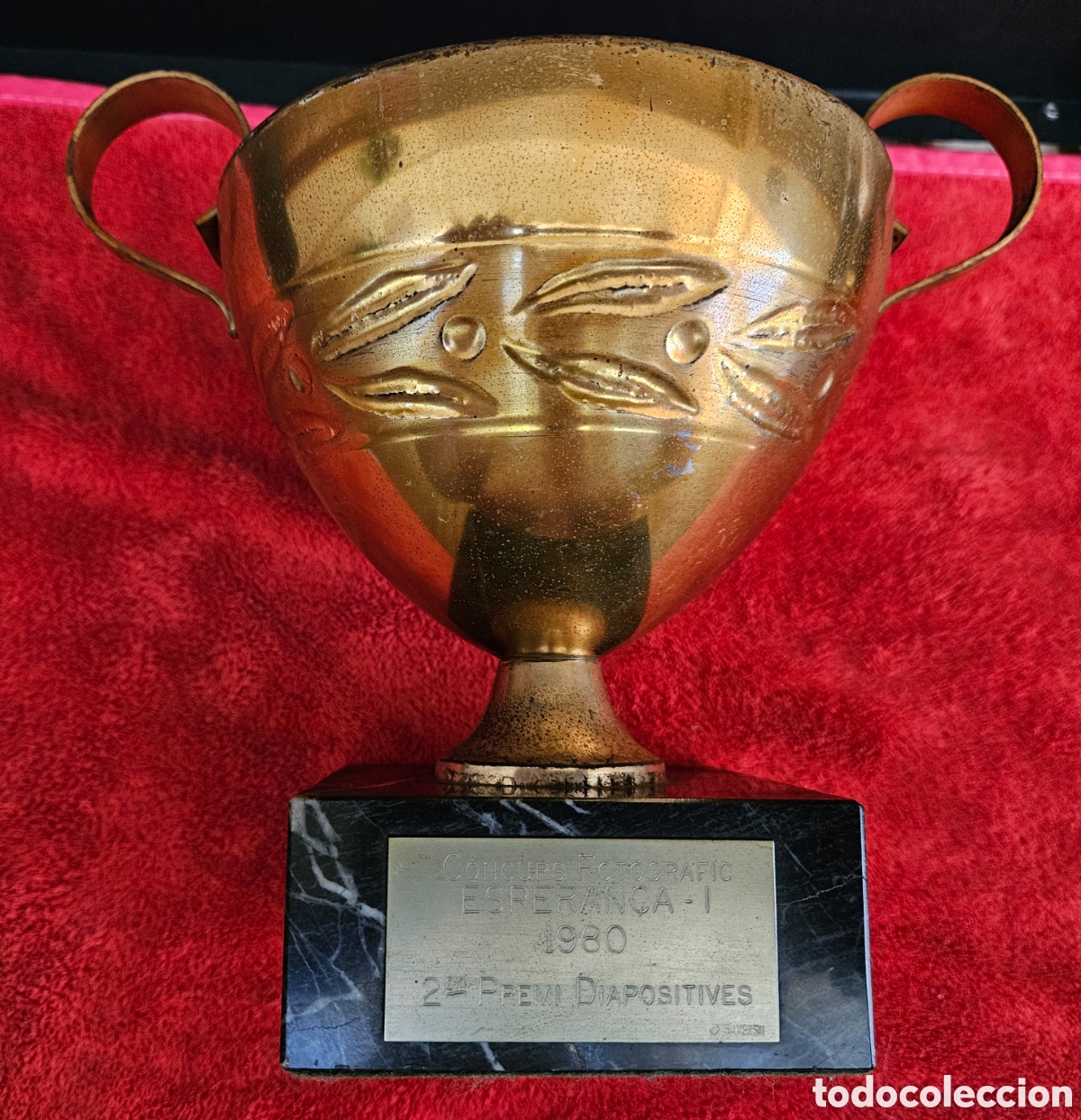Antig&uuml;edades: Gran Trofeo Antiguo Concurs Fotogr&agrave;fic Esperan&ccedil;a-I (1980) &ndash; 2&ordm; Premio Diapositives / 1,95 kg M&aacute;rmol
