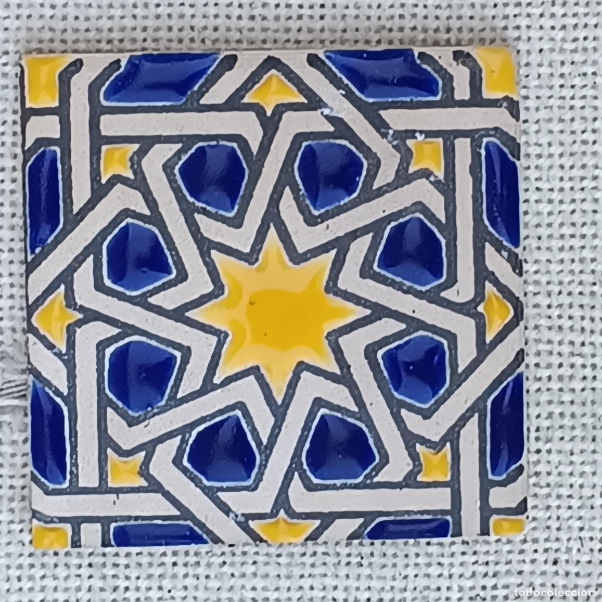 Antig&uuml;edades: LOTE DE CUATRO AZULEJOS VARIADOS. - Foto 5