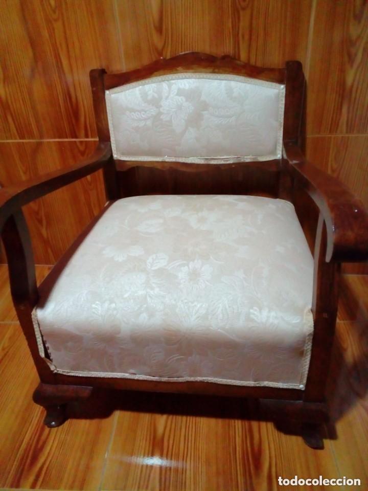Antiques: antiguo sillon butaca