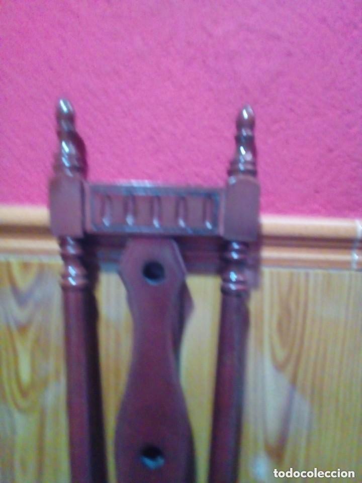 Antig&uuml;edades: sillas rusticas con respaldo alto - Foto 3