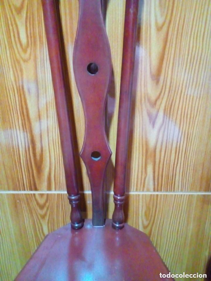Antig&uuml;edades: sillas rusticas con respaldo alto - Foto 4
