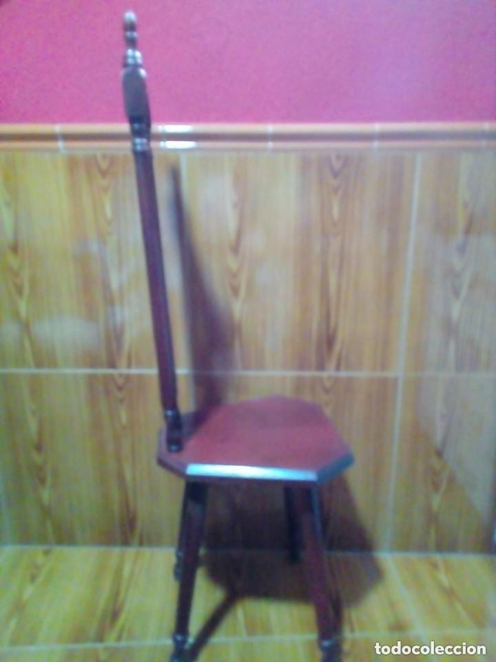 Antig&uuml;edades: sillas rusticas con respaldo alto - Foto 6