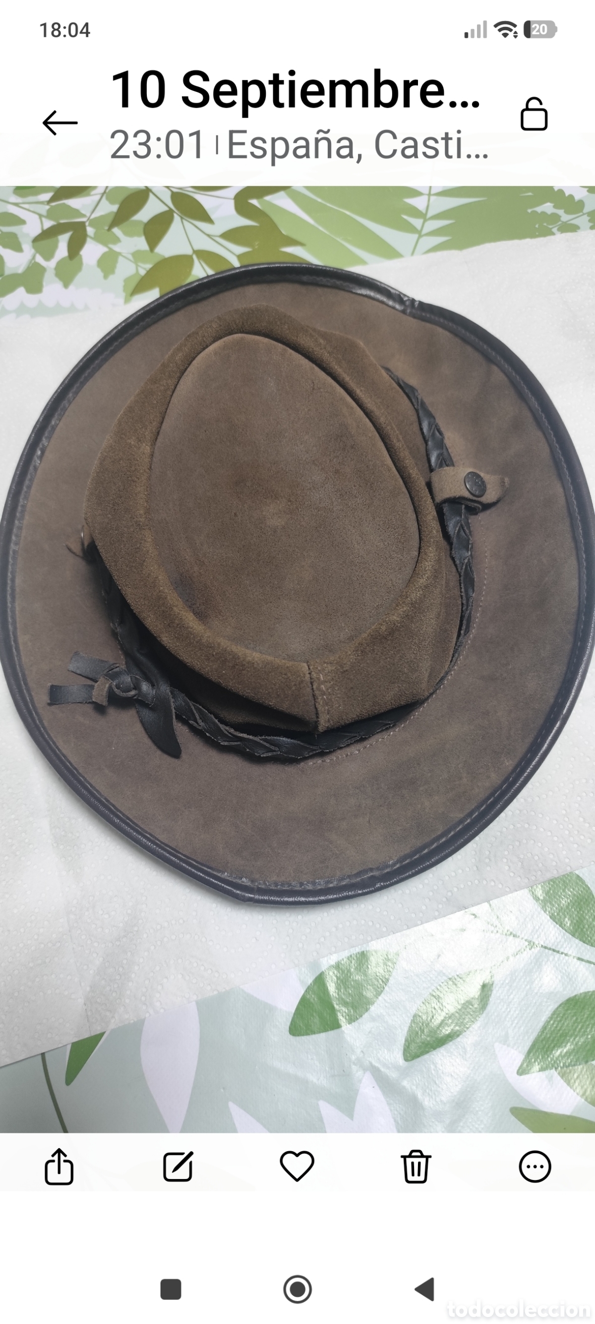 Antig&uuml;edades: Sombrero Australiano(BC Hats)