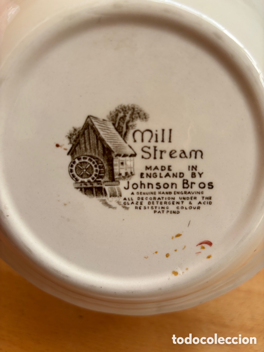 Antig&uuml;edades: Plato porcelana inglesa - Foto 2