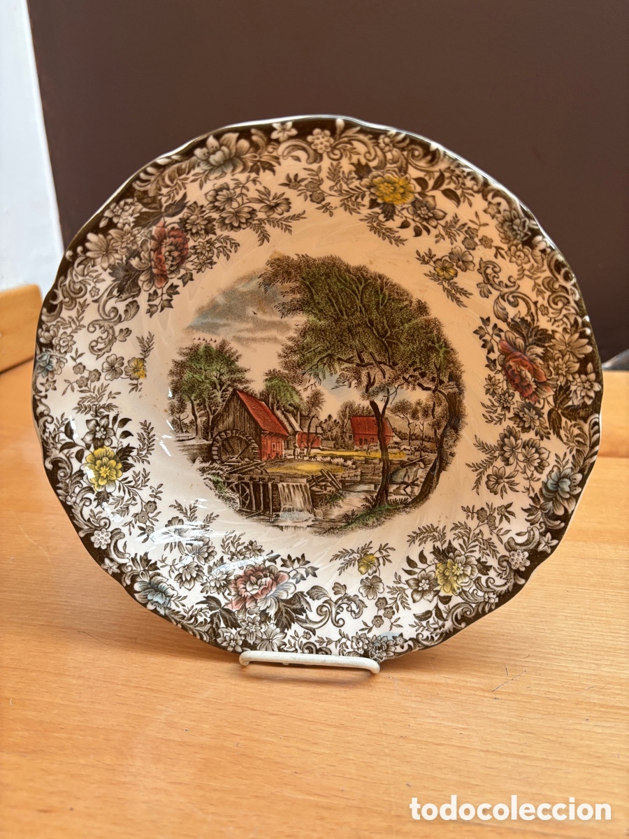 Antig&uuml;edades: Plato porcelana inglesa - Foto 1