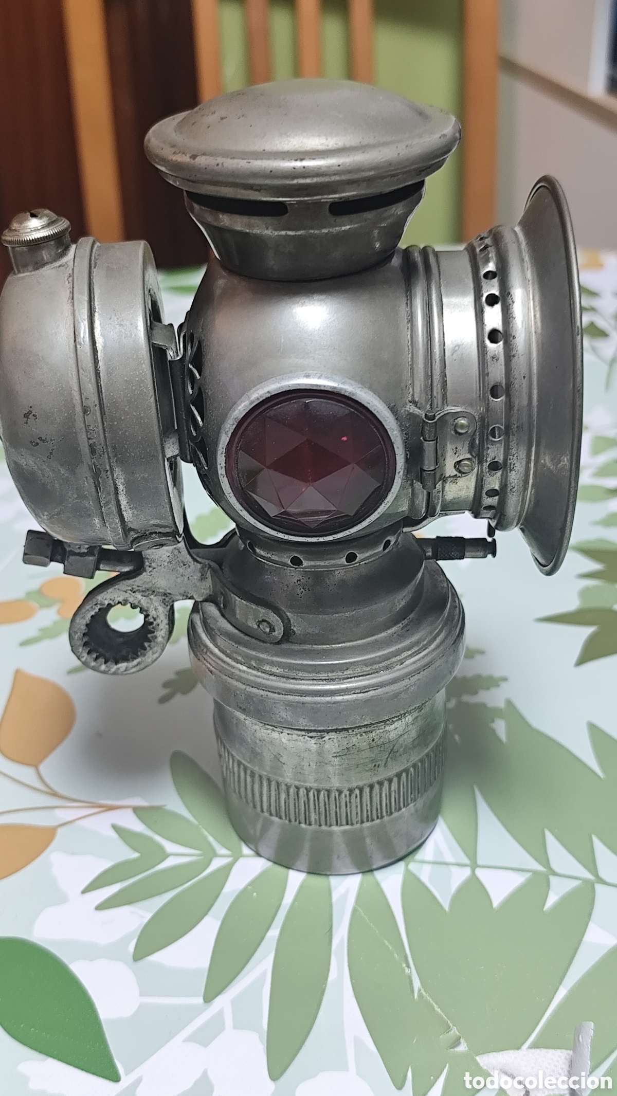 Antig&uuml;edades: Antiguo farol de acetileno/carburo